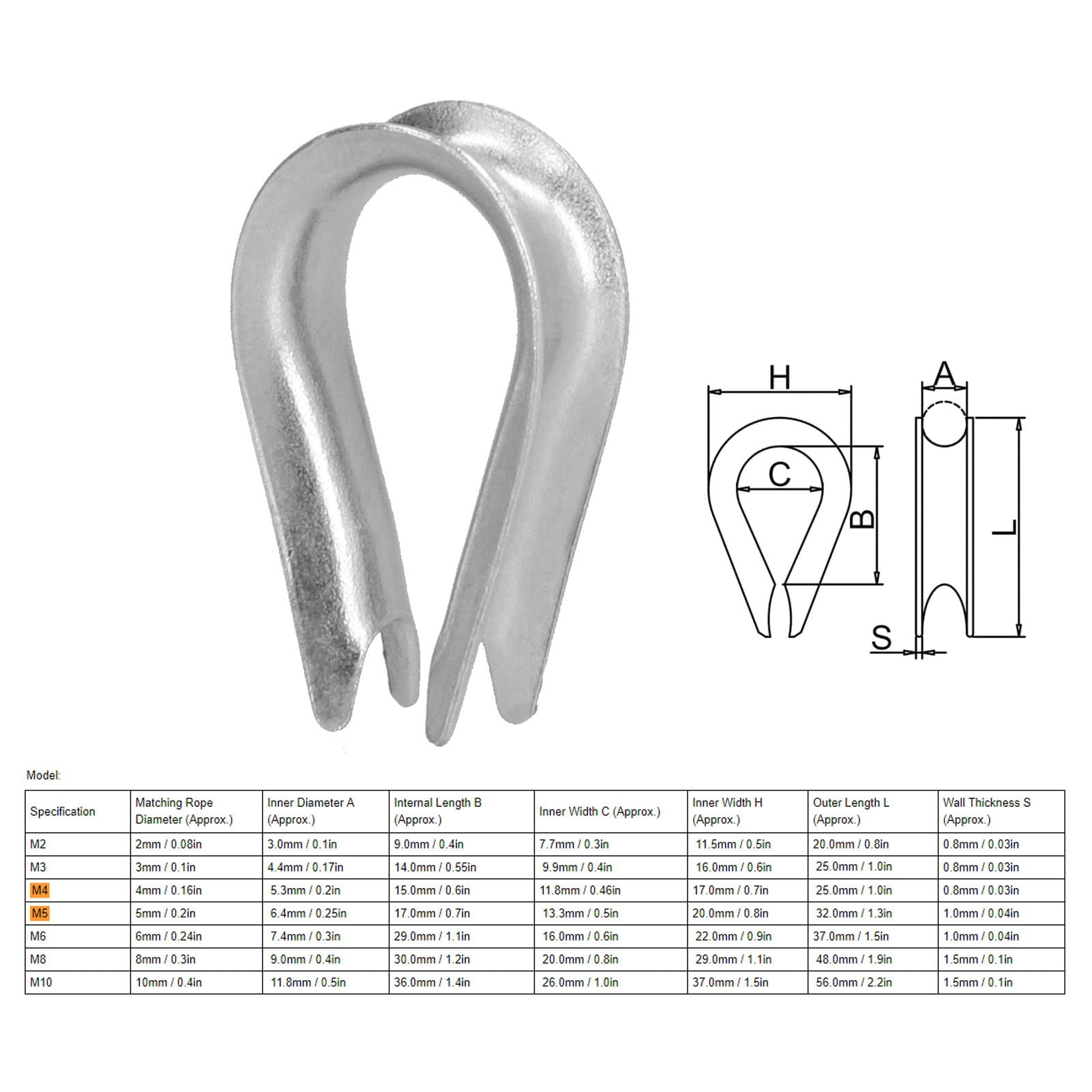 Aluminum Cable Crimps Sleeves for 5/16