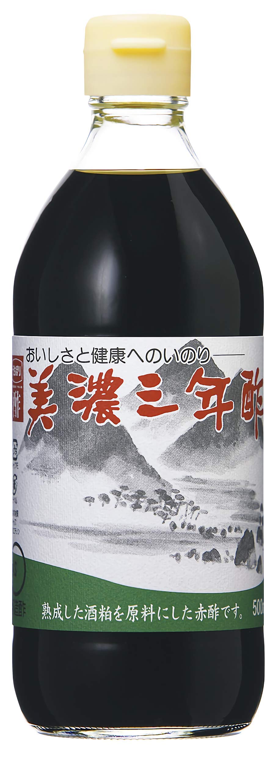 内堀醸造 美濃三年酢 500ml 穀物酢 粕酢 かす酢 米酢 調味料 内堀 お酢…
