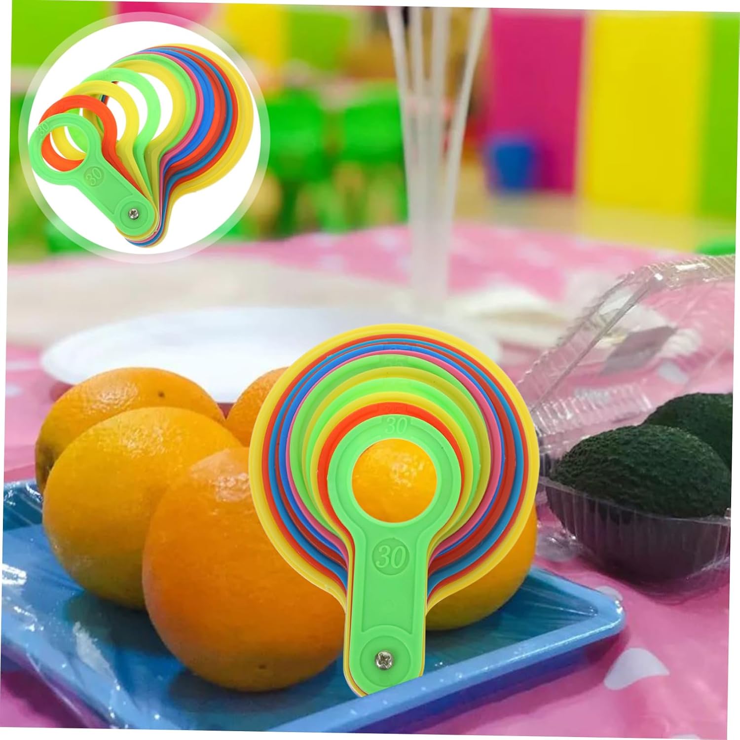 Citrus Diameter Measuring Rings Fruit Gauge for Oranges and Peaches Use Measuring Circle for Farm Shop Use
