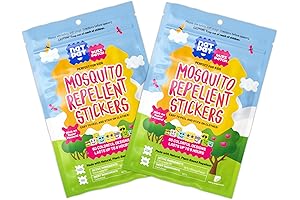 BuzzPatch Mosquito Patch Stickers for Kids - All Natural