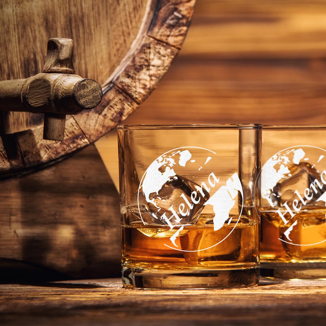Bicchiere Whiskey personalizzato con logo o scritta- Incisioni