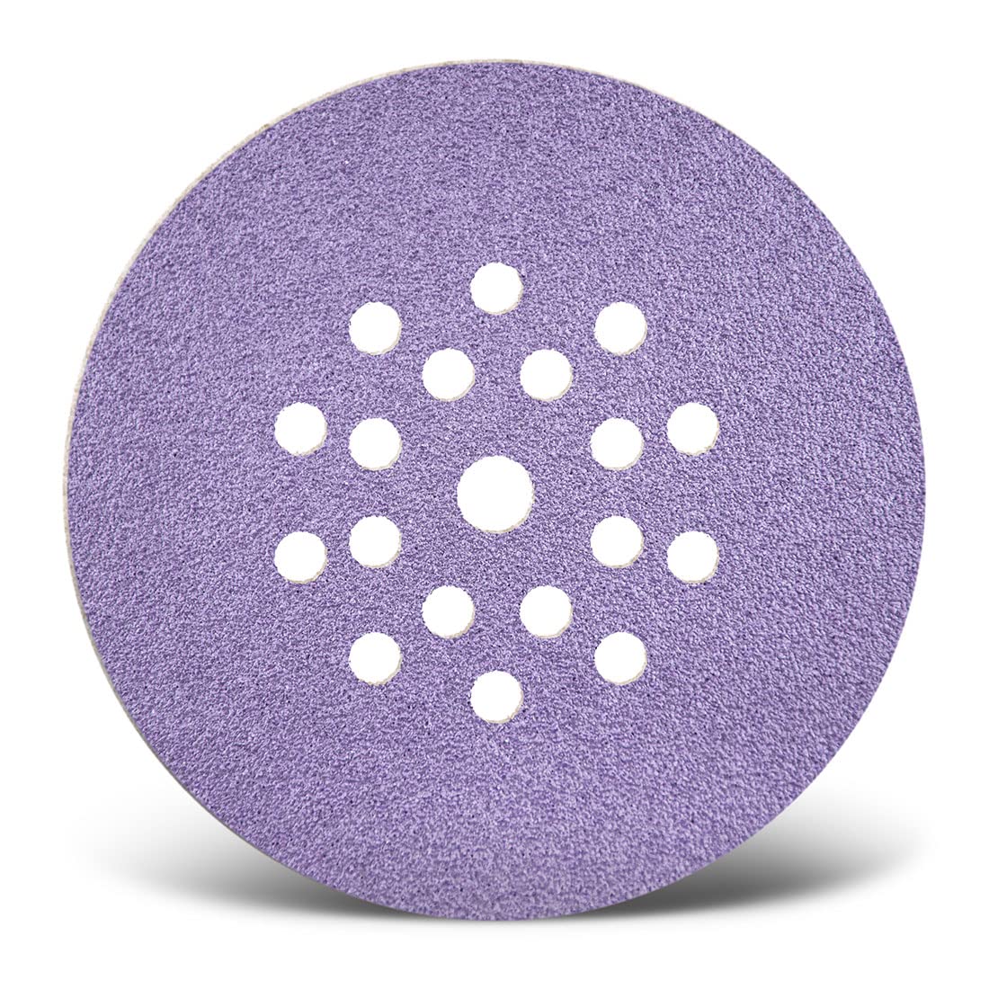 MENZER Purple HD Schleifscheiben 225 mm, 19-Loch (25 Stk.) K40 | f. Trockenbauschleifer, Keramik-Mix, Klettbefestigung