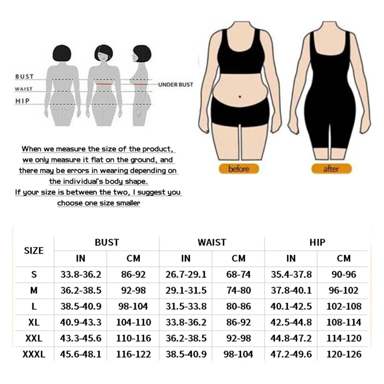 Femmes Taille Formateur Body Ventre contrôle Shapewear Mince Corps Complet Shaper Compression Minceur Corset(Coffee,XX-Large)