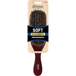SOFT 100% PURE BOAR BRISTLE WAVE HAIR BRUSH DURAG MAN by Annie
