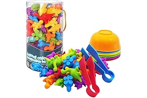 UNIQUE KIDS Preschool Essentials for Toddlers: Counting & Color Sorting Educational Learning...