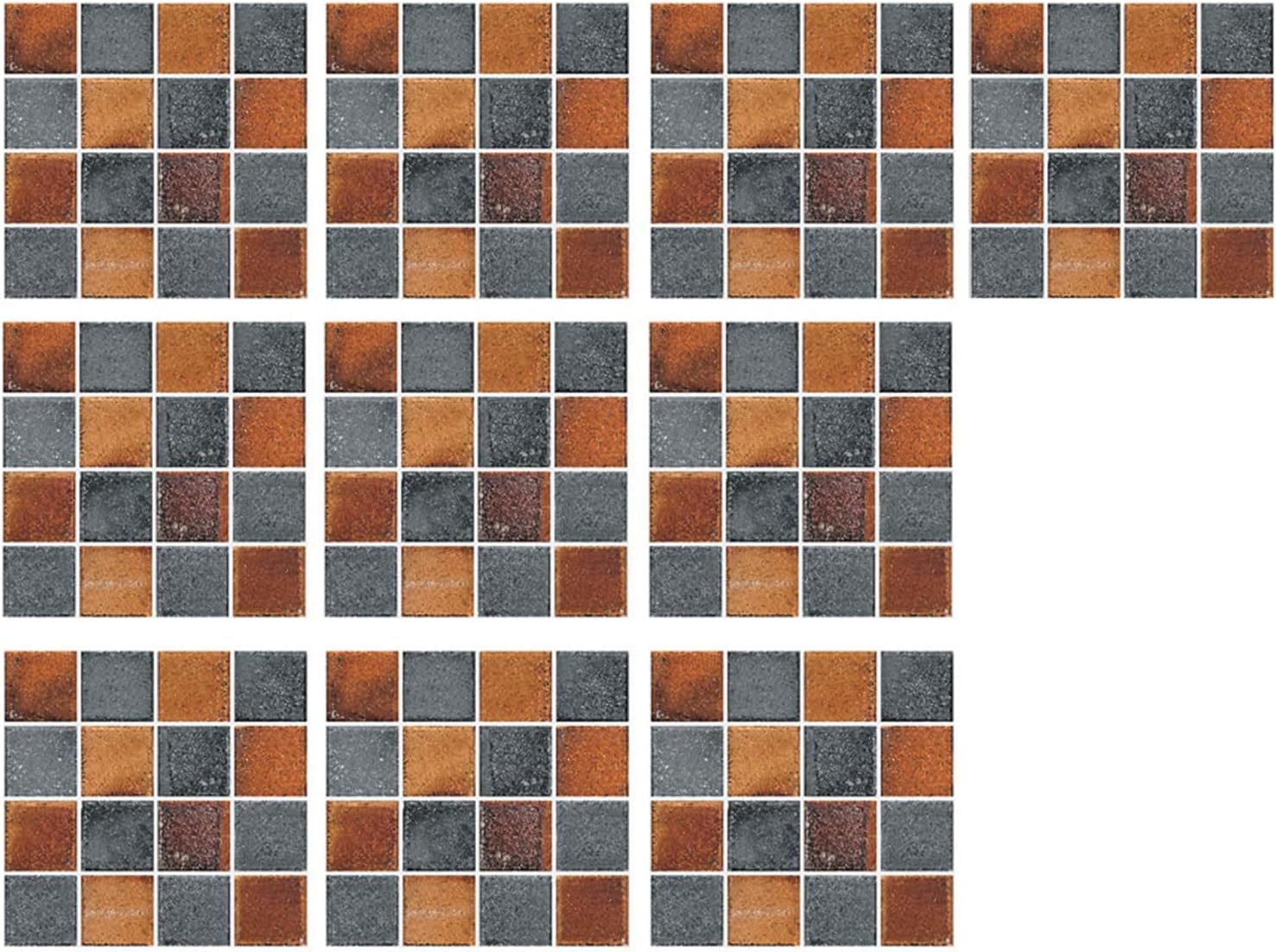 TUNKENCE 10Sheet Peel and Stick Backsplash Wall Tile Peel and Stick