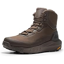 Men's Tactical Hiking Lightweight Cushion Sole for Work All Day Side Zipper Motorcycle Combat Military Boot Arch Support 8 Inches Terrascope