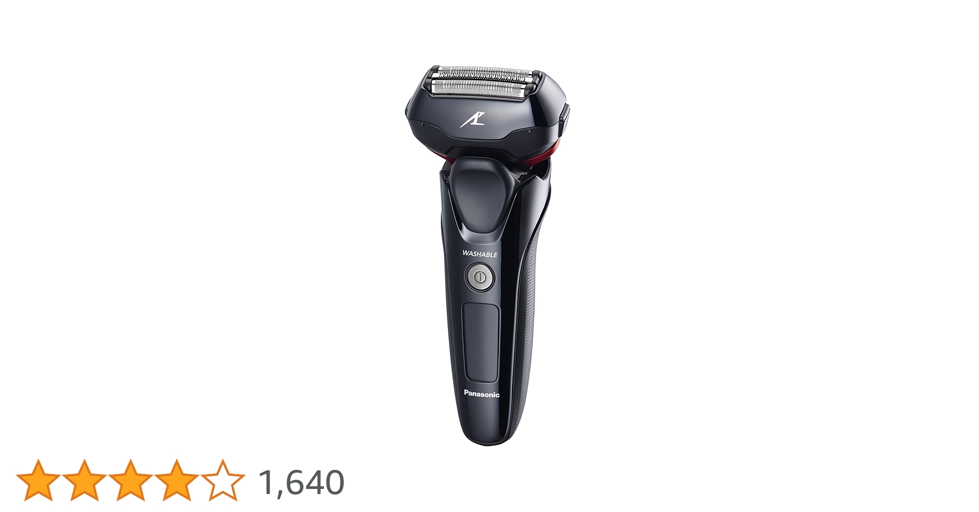 Amazon | パナソニック ラムダッシュ メンズシェーバー 3枚刃 黒