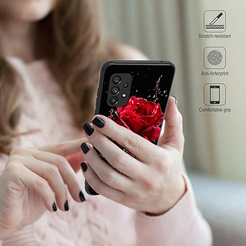 Miniatura 726 de Funda protectora para Samsung Galaxy A13 5G/A04S para Samsung Galaxy A13 5G/A04S, funda de silicona TPU suave con calavera de rosa, diseño elegante