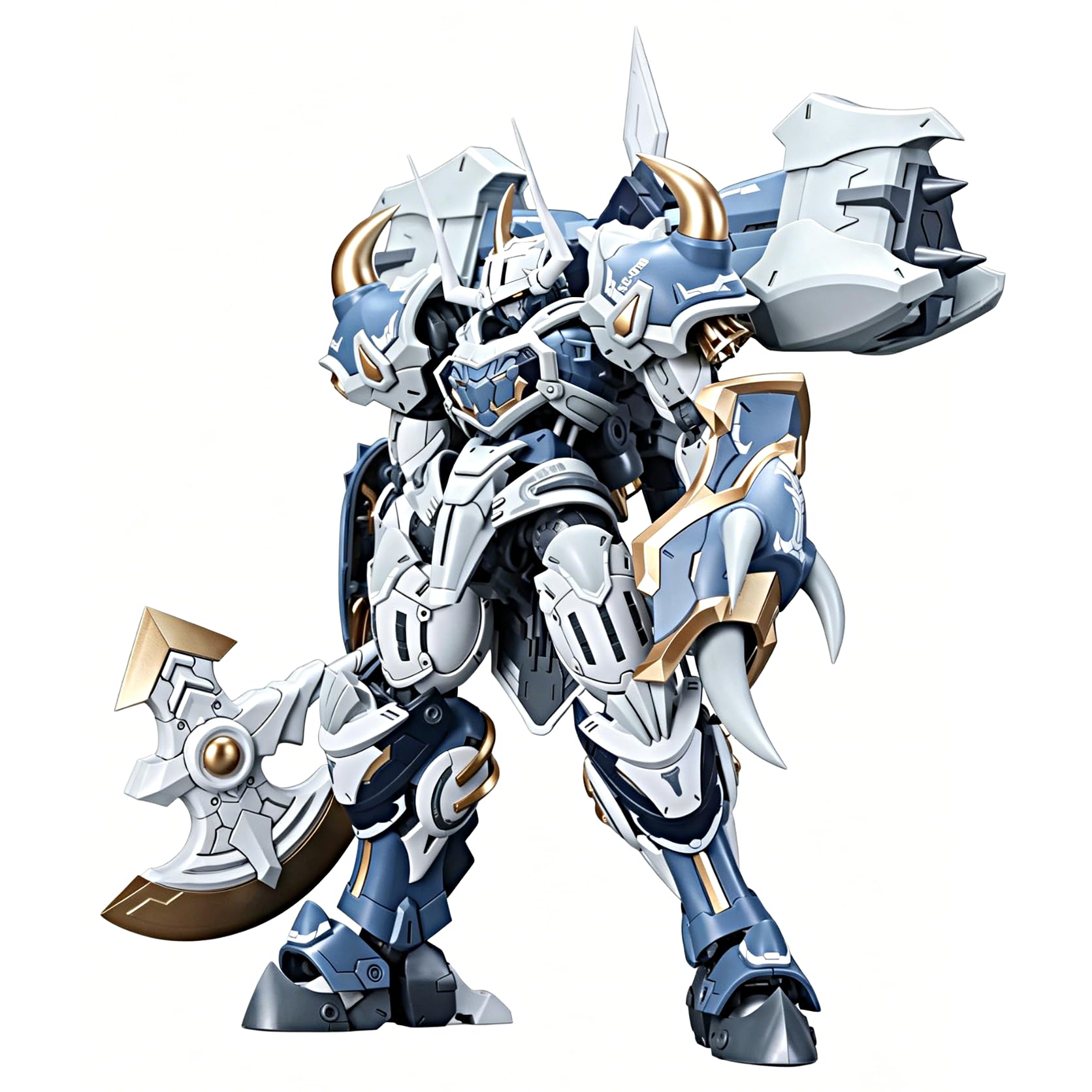 TOYVERSE SNAA Round Table Knights Furious Battle Hammer Galahad 1/144 Scala 18 cm di altezza mobile Mecha Modellino a partire dai 15 anni
