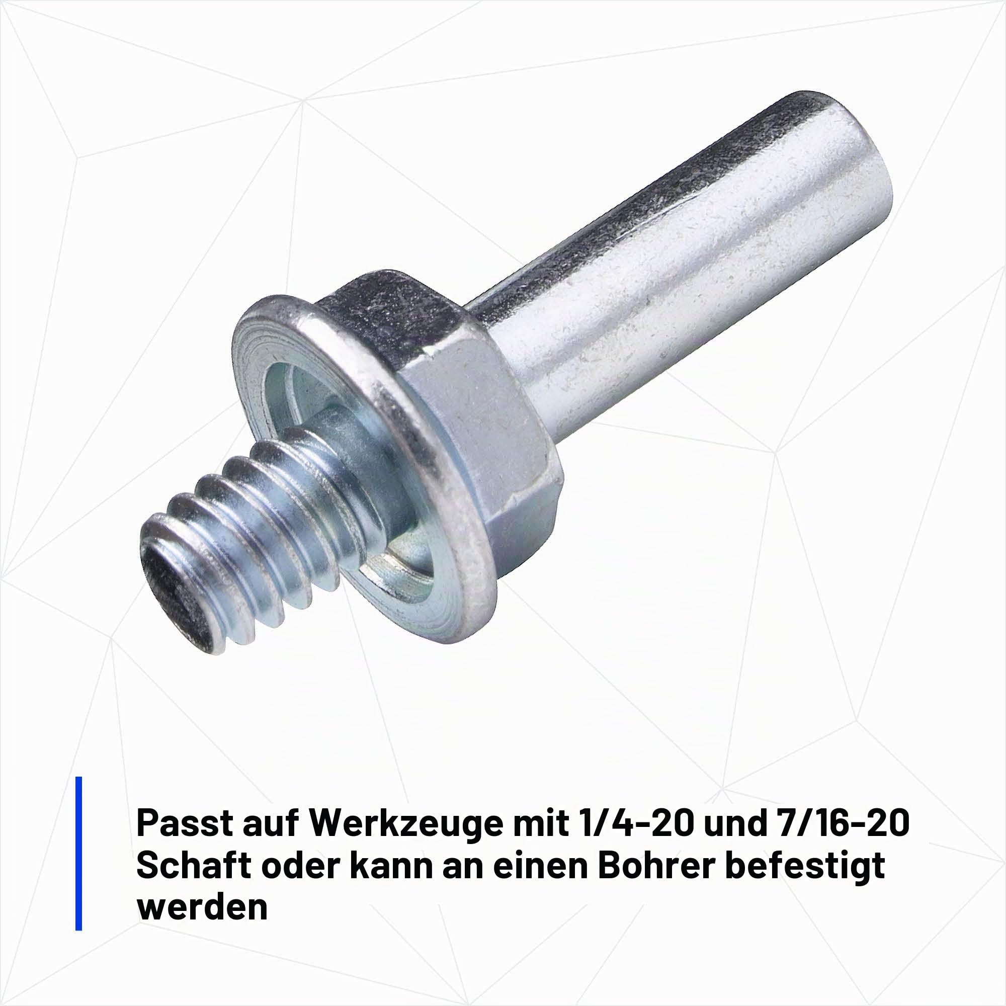 3M Roloc Disc Pad Assembly 05539, 5,1 cm, Schnellwechsel, langlebiges Backup Pad
