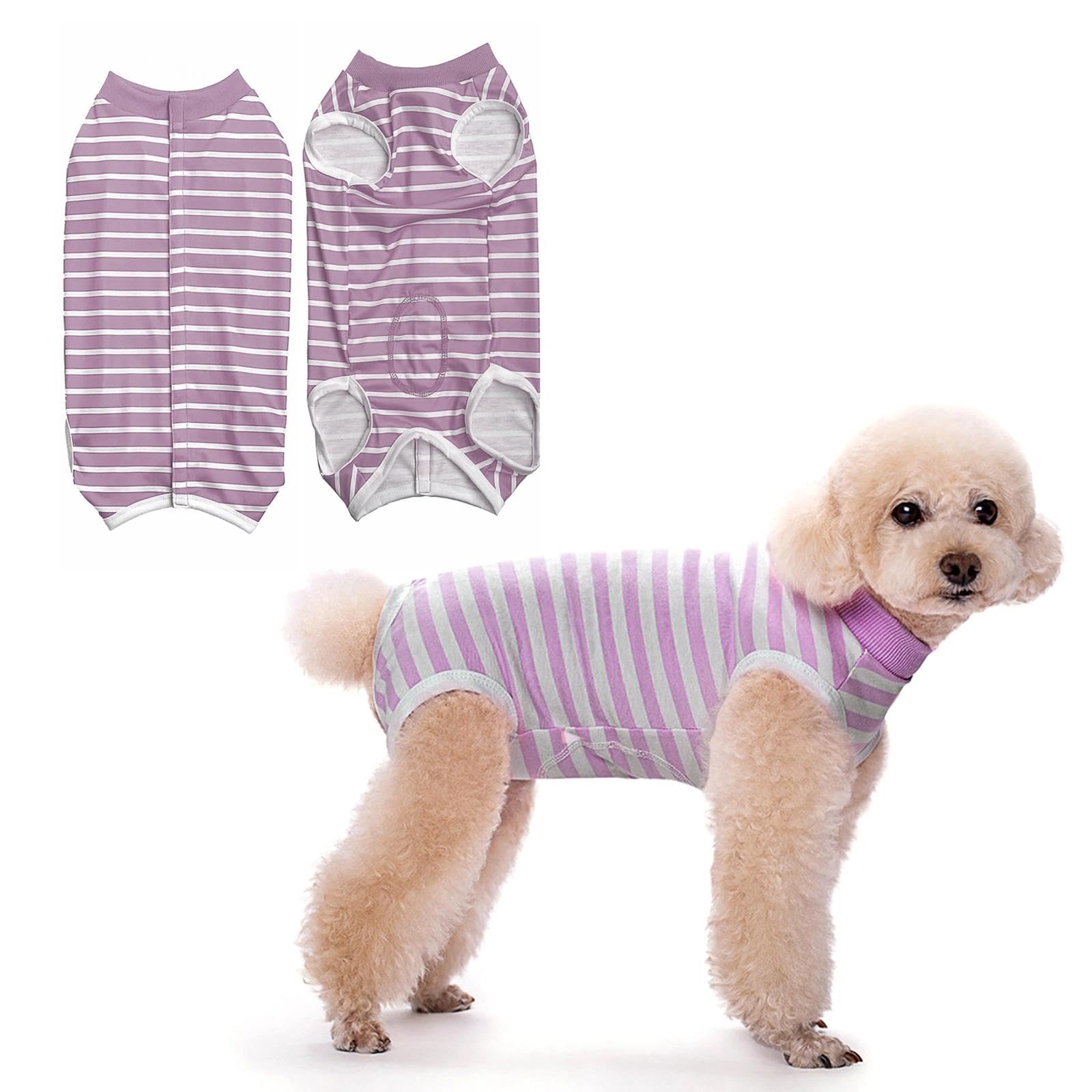 DAVBNM Dog Recovery Suit for After Surgery Male/Female Dogs, Surgical Bodysuit Abdominal Wounds Protector, Surgical Recovery Suit for Dogs Cats After Surgery, Cone E-Collar Alternative Pet Vest, XXL