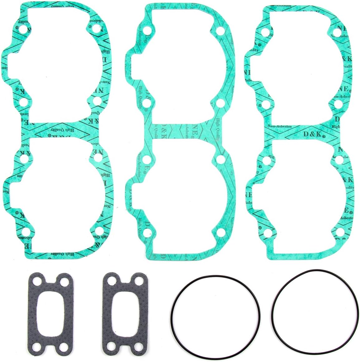 SPI, 09-710277, Snowmobile Top End Gasket Kit 2003-2018 Ski-Doo 550F 550 Fan Cooled Snowmobiles