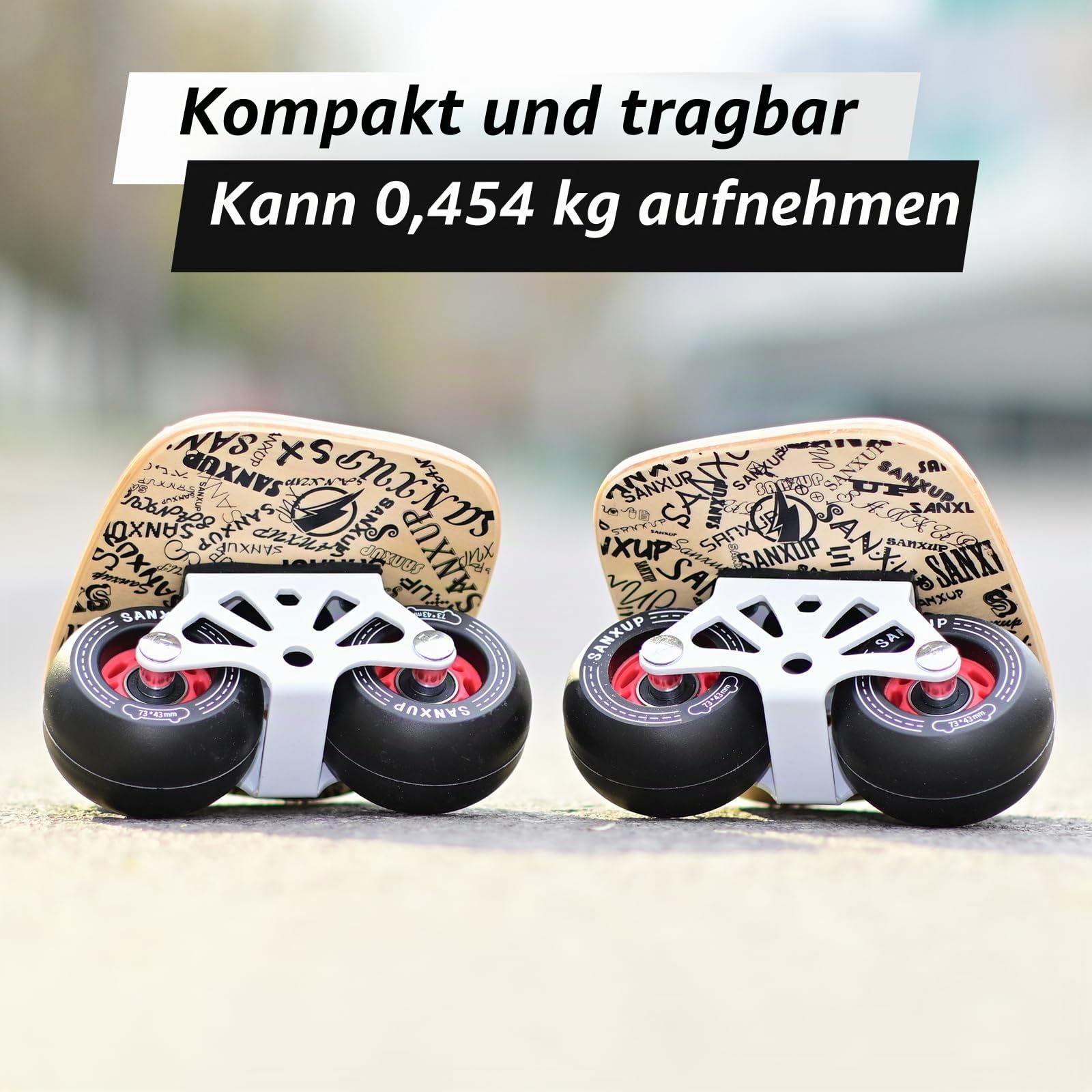 Freeskates,Skates with Split Skateboard Design, Aluminum Alloy Panel, High Elasticity Wheels, and Double Wheelbase Bracket - Ultimate Freeskates