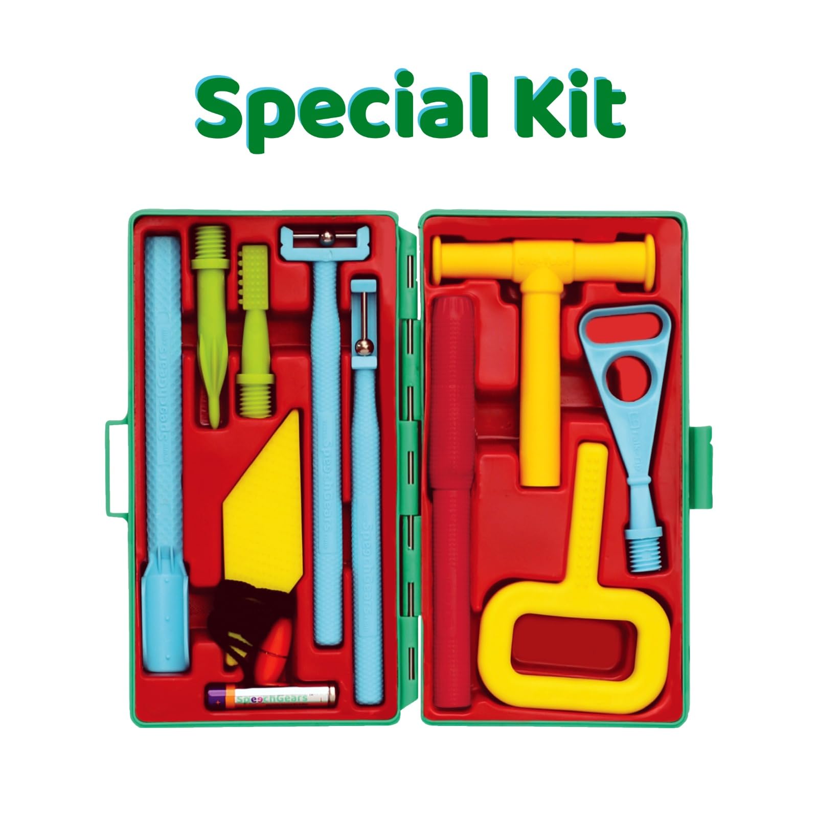 SPEECHGEARS Special Kit(Oral Sensory Motor Integration Therapy) Tool For Speech & Feeding Therapy 2