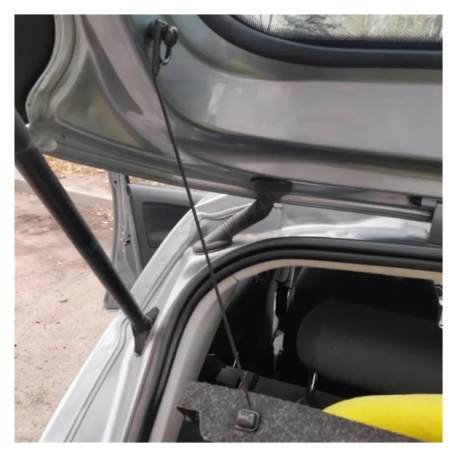 CordóN Bandeja Maletero Compatible con Opel para Corsa D 2007-2015 para Corsa E 2015-2025 Correa De Cuerda para Estante Interior Trasero De Coche De 5 Puertas 13367836 1/2X(2X)