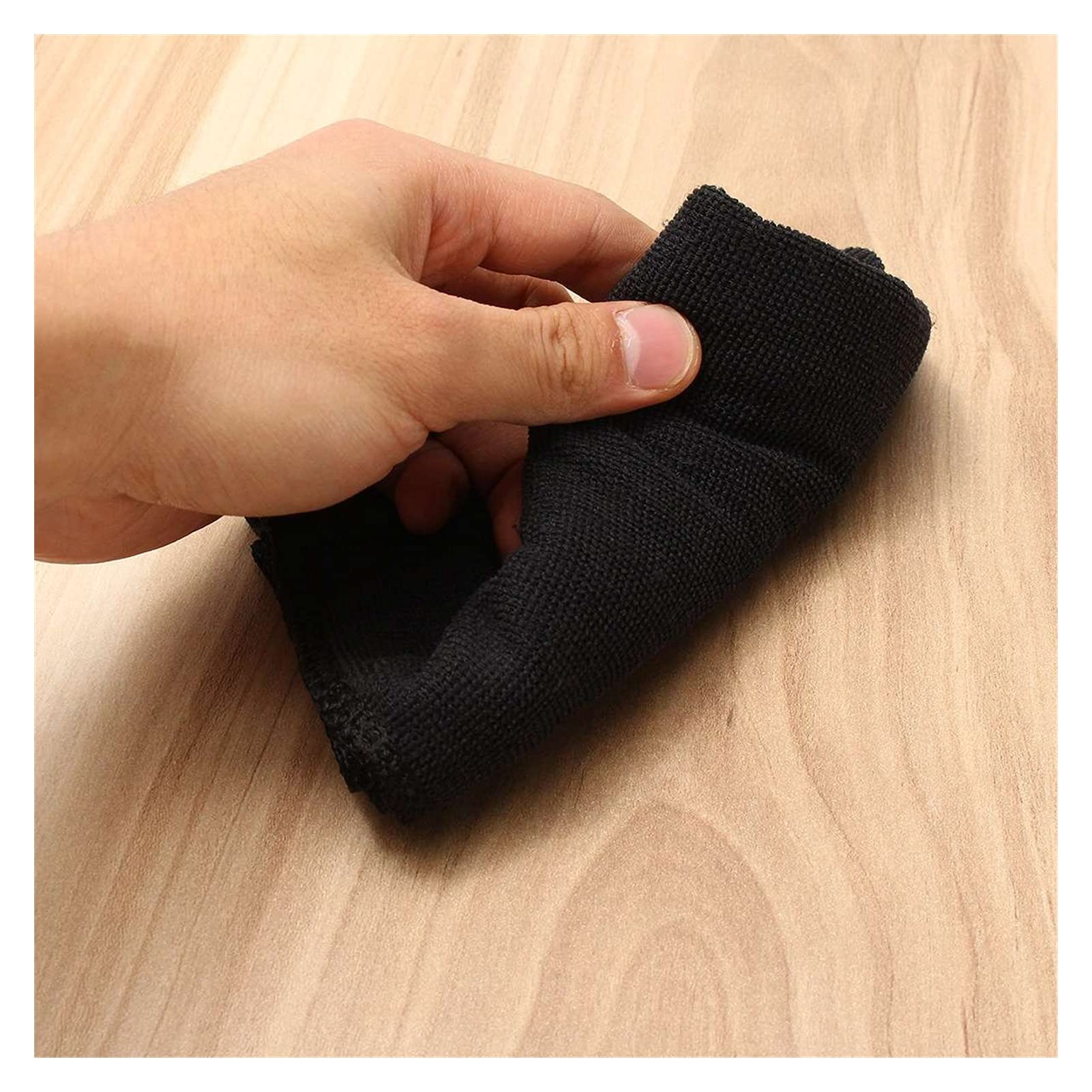 10/20 Stück schwarze Auto-Reinigungstücher, Mikrofaser, weich, für Zuhause, Fenster, 30 x 40 cm, Farbe: 20 Stück