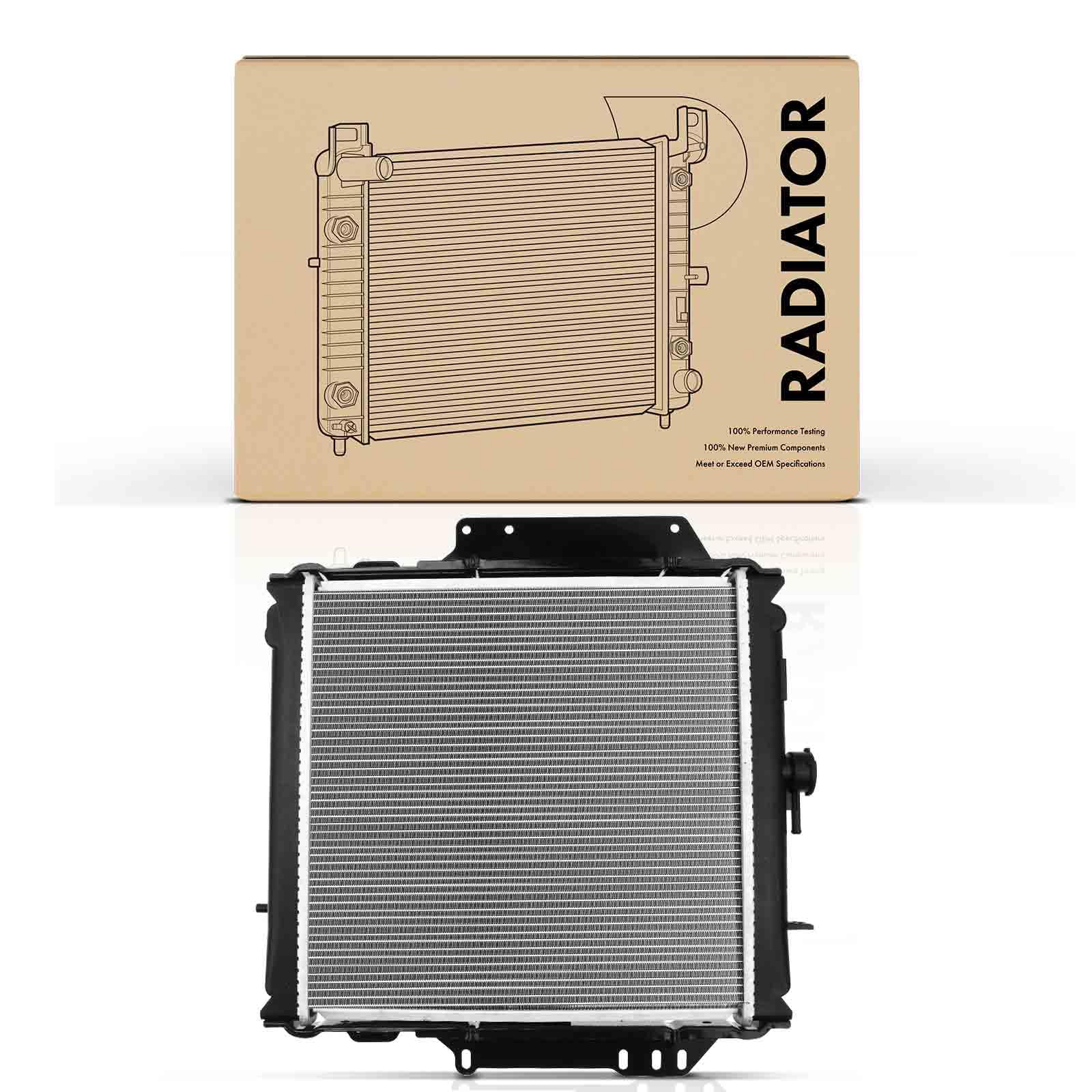 Frankberg Radiador enfriador de agua enfriador de motor transmisión | Compatible con: SJ 413 OS, SJ 410, SUV Samurai cerrado SJ, SJ 410 Cabrio OS