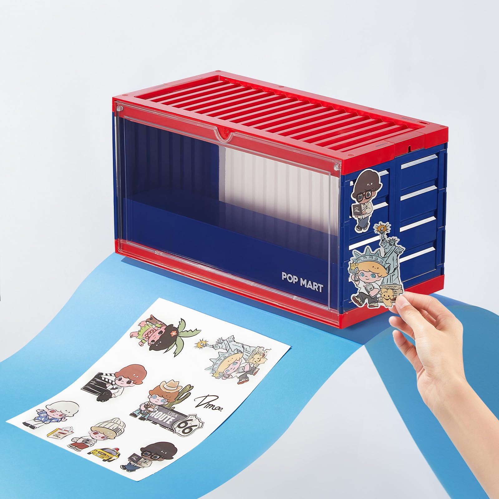 Amazon.com: POP MART DIMOO'S Holiday in The USA Series-Luminous