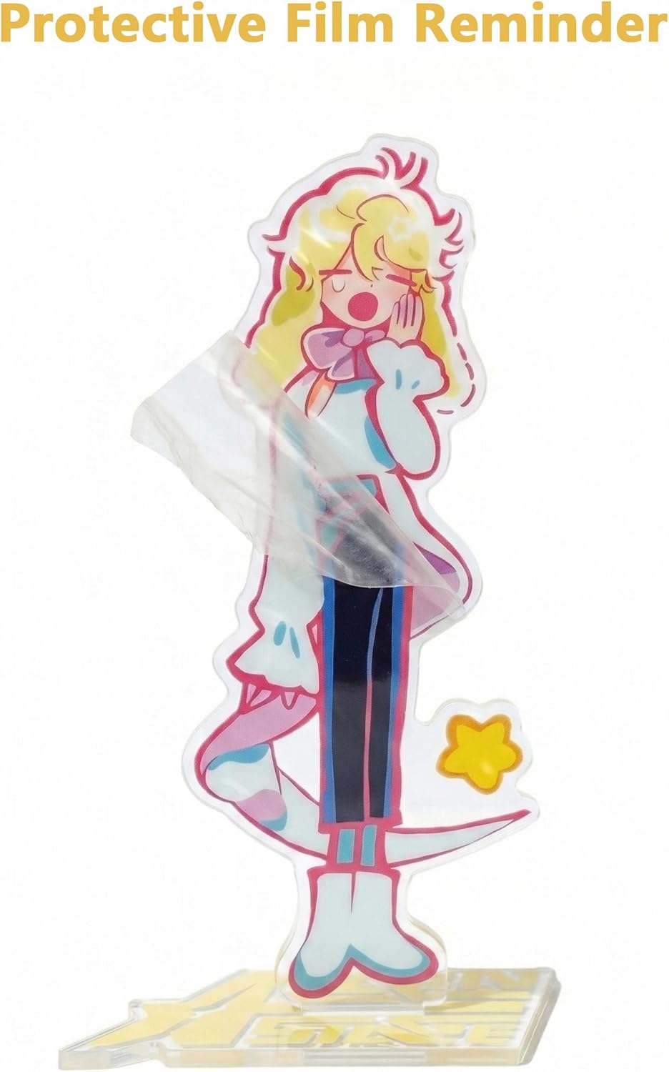 YJacuing Alien Stage Rabbit Series Acrylic Stand Figure, Officially Licensed Anime ALNST Desk Decor with Bonus Collectible Card (Luka)