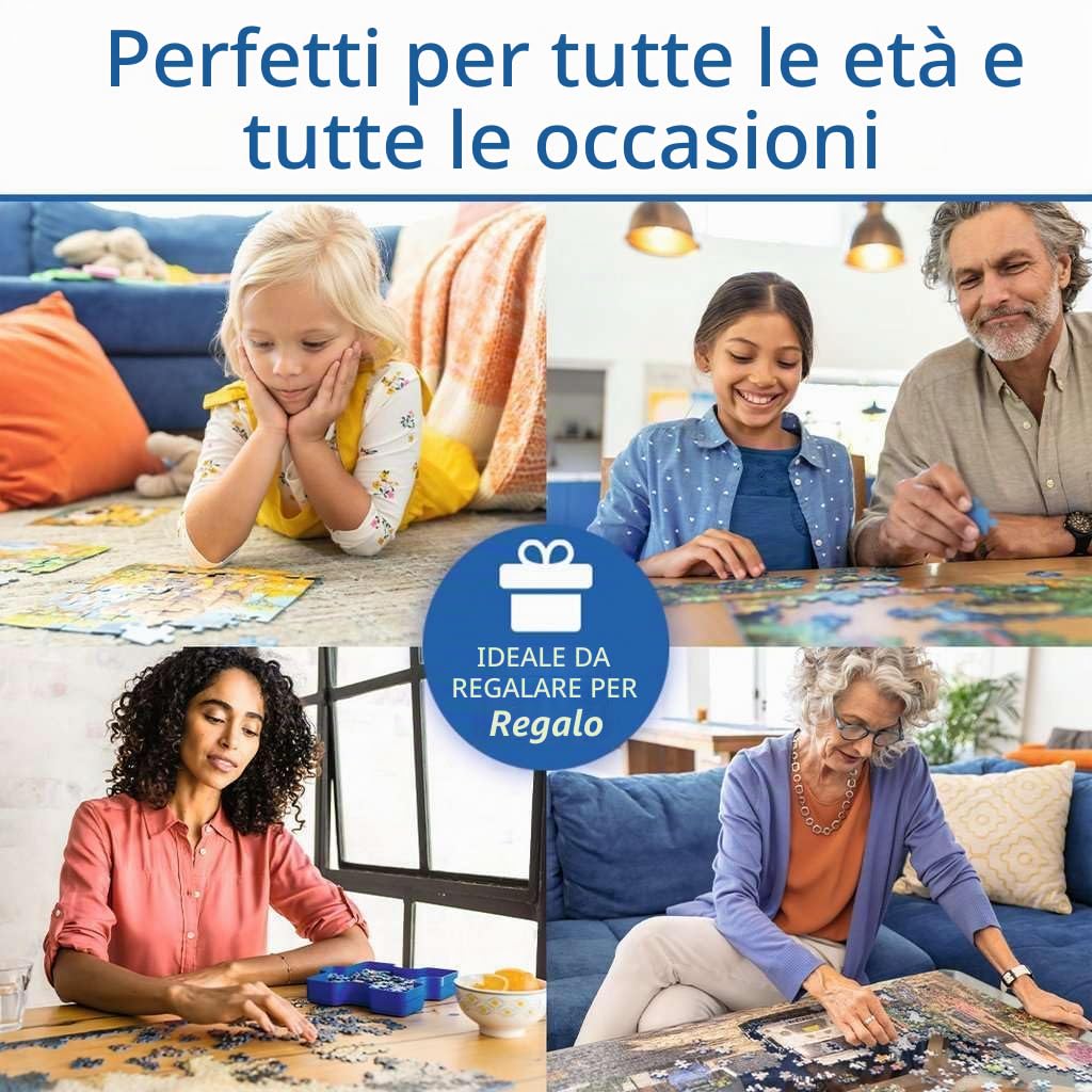 Puzzle Ravensburger 12000807 - street art ad Amsterdam - Puzzle da 3000 pezzi per adulti e bambini dai 14 anni in su, city puzzle Amsterdam
