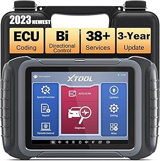 XTOOL D8 Professional Automotive Scan Tool with 3-Year Updates, 2023 Newest, Bi-Directional Control, ECU Coding, 38+ Resets & OE All System Diagnostic, ABS Bleed, Key Programming,Oil Reset, EPB, SAS