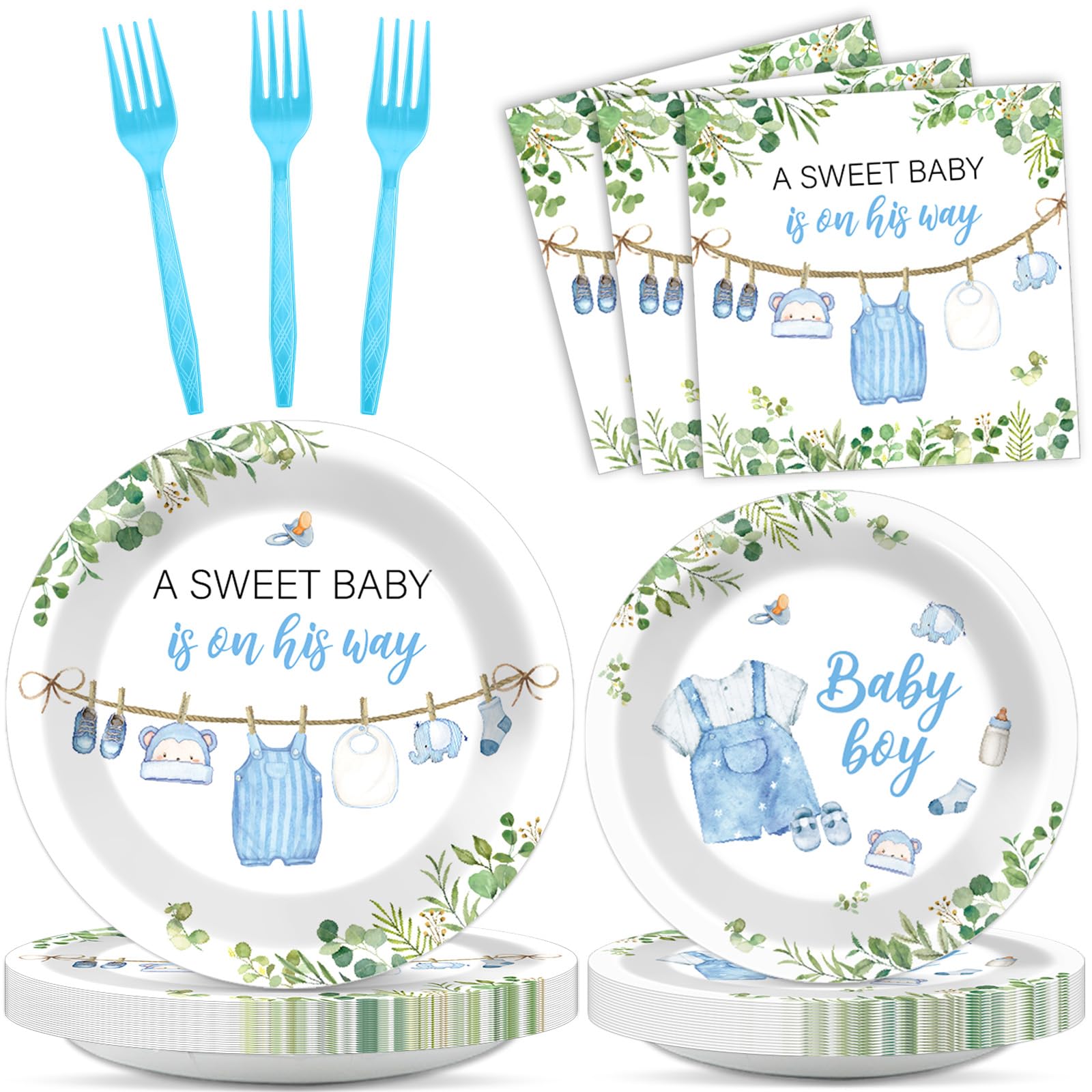 100Pcs Ensemble De Confettis Baby Shower Exquis,Decoration Baby Shower