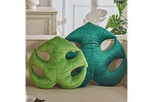2 Pcs Leaf Pillow: Plant Pillows for the Home & Outdoor Plant Lovers