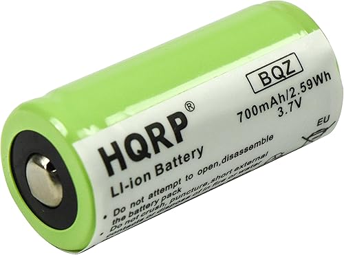 Miniatura 6 de HQRP Batería recargable de 3.7 V compatible con 5018LC, CR123, CR123A, DL123A, EL123AP, RL123A
