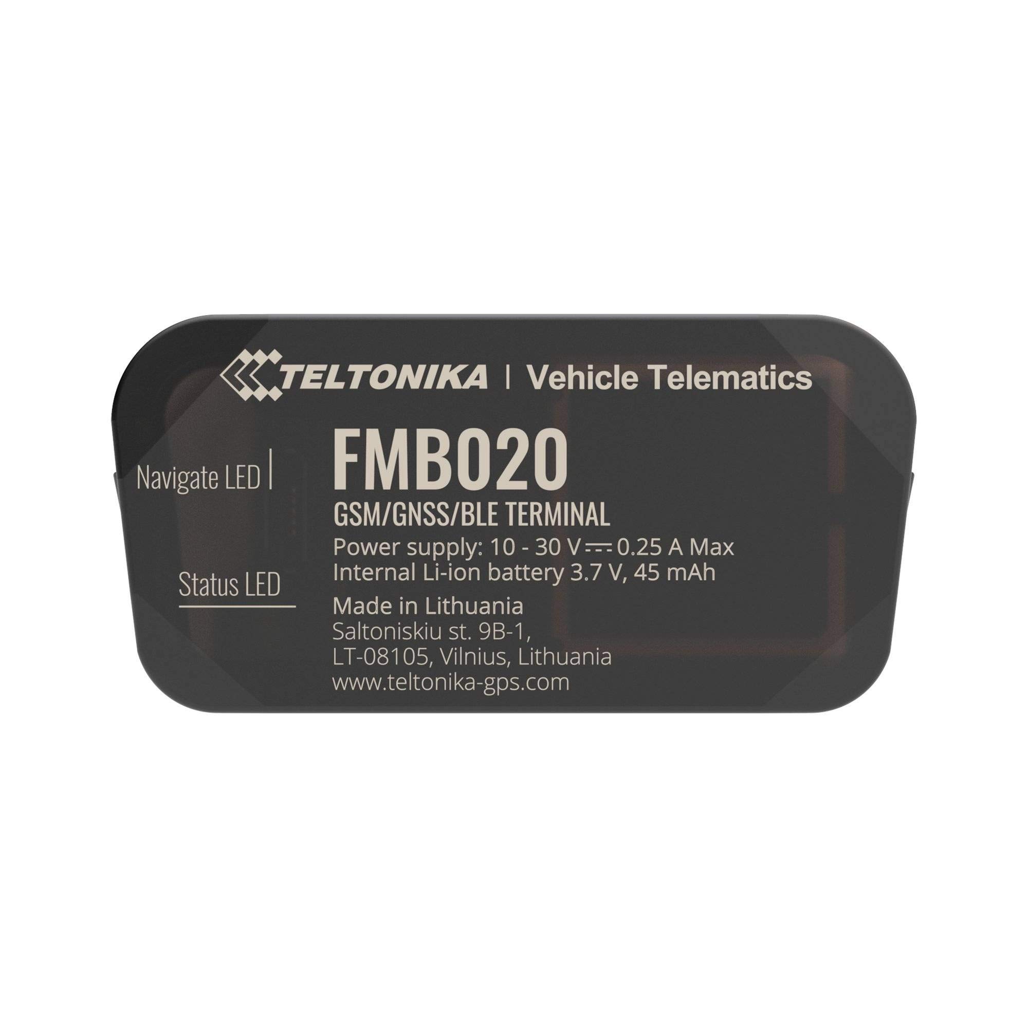 FMB020 GPS Tracker Car Black