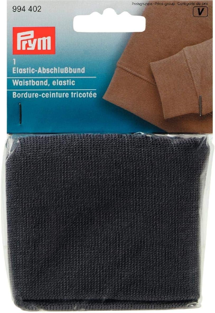 PRYM 994402 Waistband elastic for sewing on; grey-coloured, 1 piece