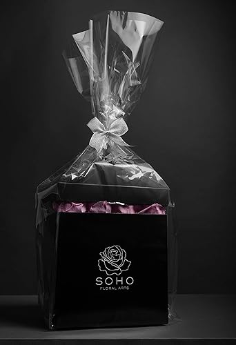 Miniatura 5 de Soho Floral Arts  Rosas en caja  Rosas reales duran un año o más  Rosas eternas en caja  Flores frescas conservadas