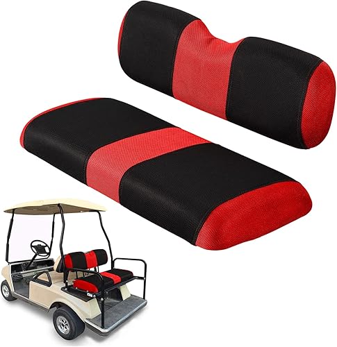 Miniatura 122 de Juego de fundas de asiento de carrito de golf, fundas para asientos delanteros de carrito de golf, ajuste para Club Car Precedent OEM, cojín