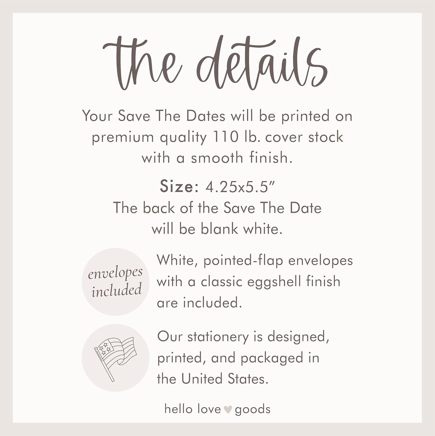 Personalized Save the Date Cards, Vintage-Inspired Wedding Save the Dates, 4.25x5.5 Custom Engagement Announcements with Envelopes (Marigold)