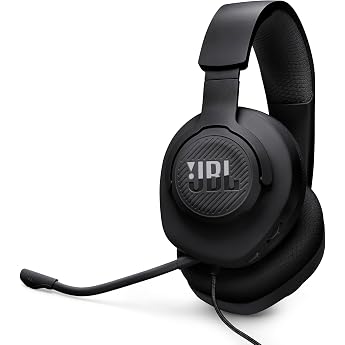 JBL QUANTUM 100M2 Gaming Headset/Headphone/3.5MM Connection/Entry Model/Black/JBLQTUM100M2BLK