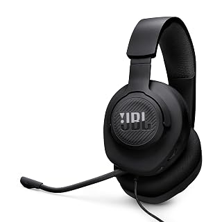 JBL Quantum 100M2 Wired Gaming Headset, Detachable Mic | Memory Foam Ear Cushions And 3.5 Mm Jack Work With PC, PlayStation, Xbox, Nintendo Switch For Immersive PC Gaming Sessions - Amazon product rated Grade B