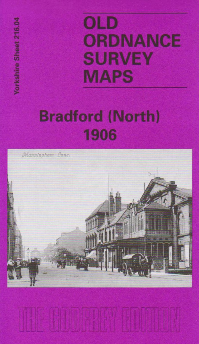 Old Ordnance Survey Maps Bradford North 1906 by G. C. Dickinson 9780850548433