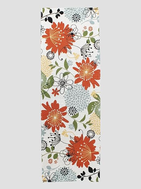AVI Living Blooming Floral Table Runner| Multicolor |13