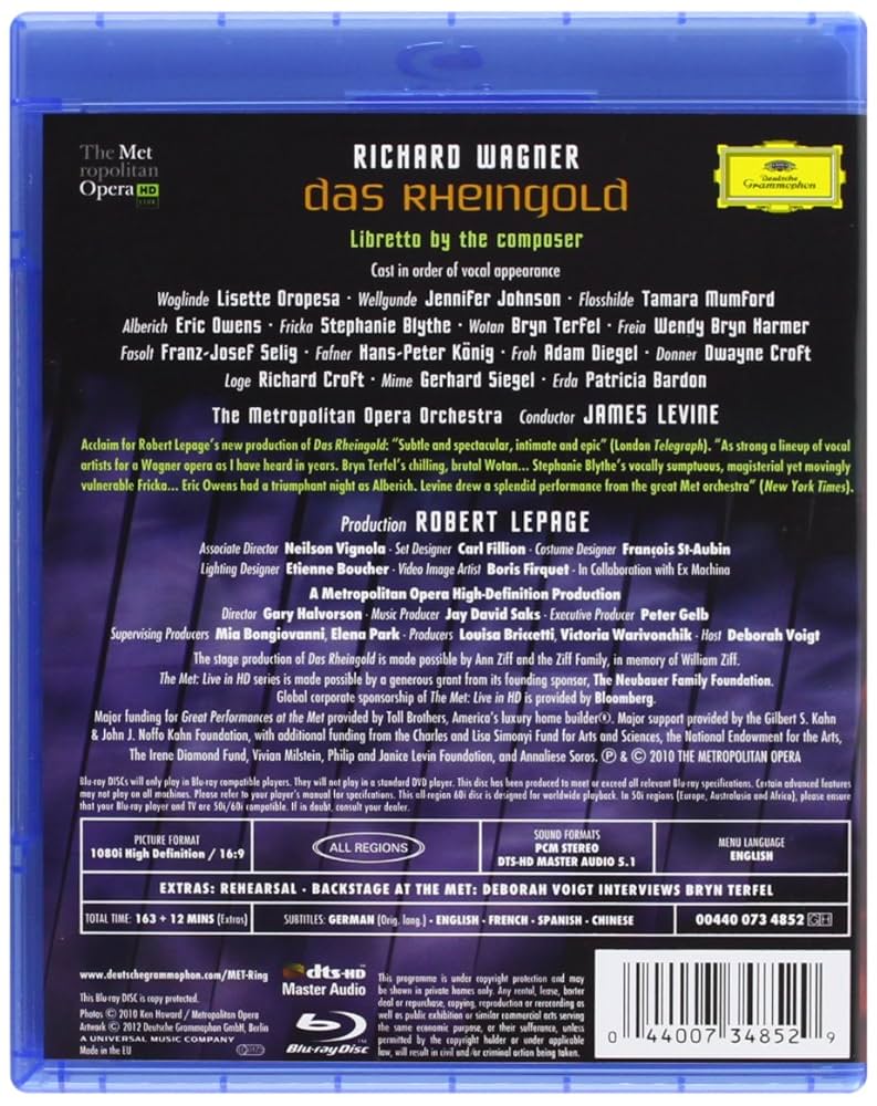 Amazon.co.jp | Der Ring Des Nibelungen [Blu-ray] DVD