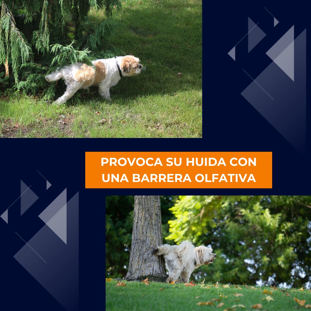 1X750 ml Anti orines Repelente ahuyentador de Perros y Gatos educador contra orin Perros para Perros Gatos ecológico deshabituante Stop orines contra los Malos hábitos de orinar
