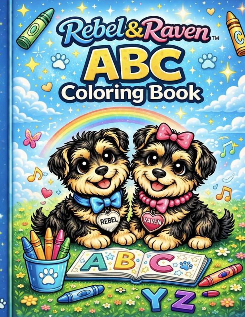 Rebel & Raven ABC Coloring Book (Rebel & Raven Adventures)