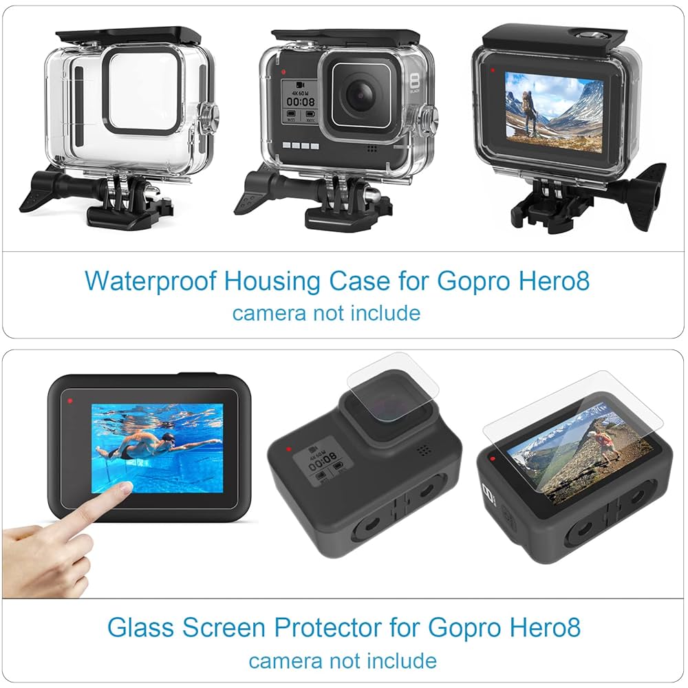 GoPro HERO8 BLACK アクセサリ付き Amazon.com : GoPro HERO8 Black Bundle - Includes HERO8 Black