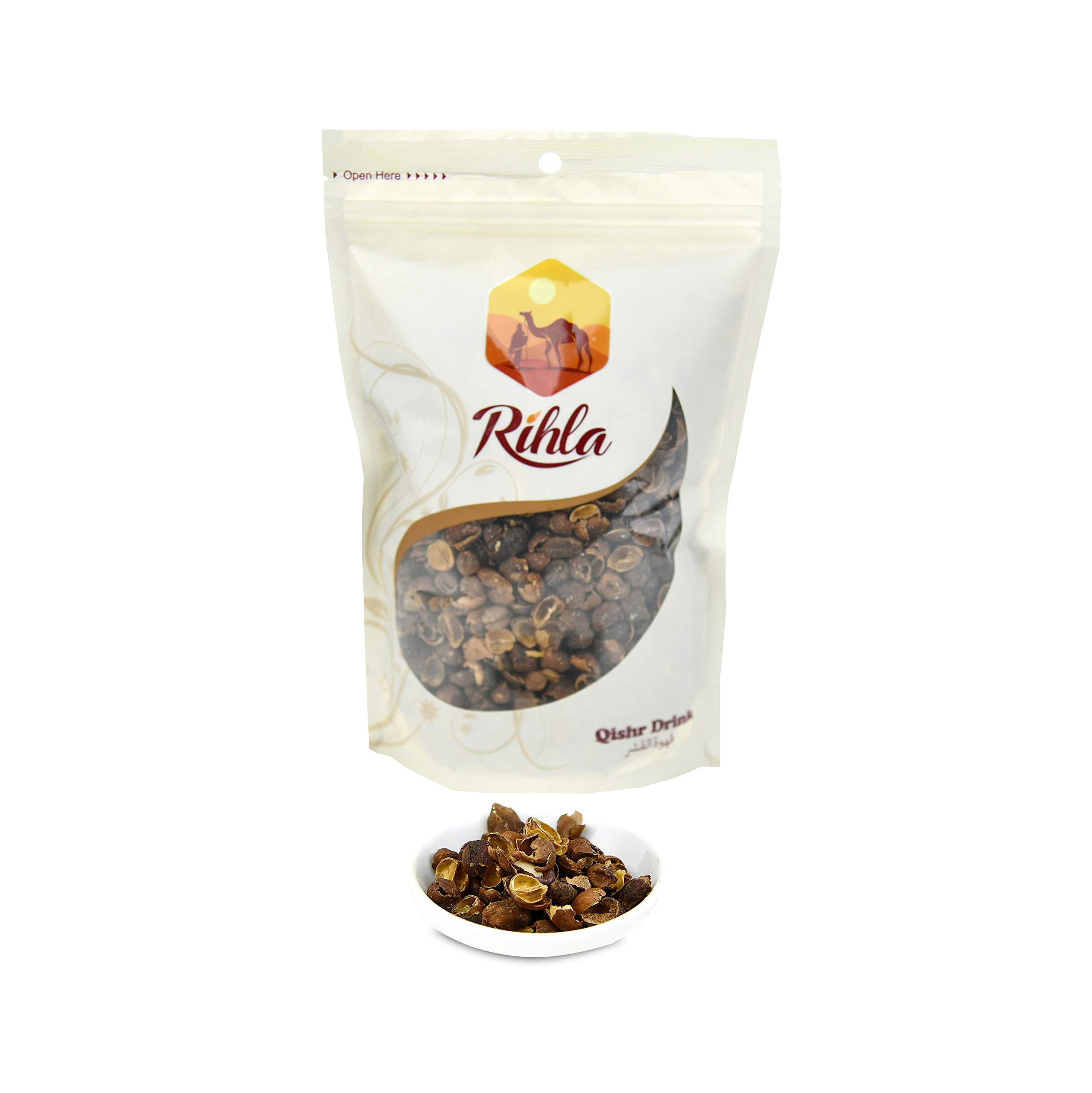 Rihla's Premium Yemeni Qishr (Coffee Shells - Cascara) - Traditional Coffee Drink - 7oz (200g)