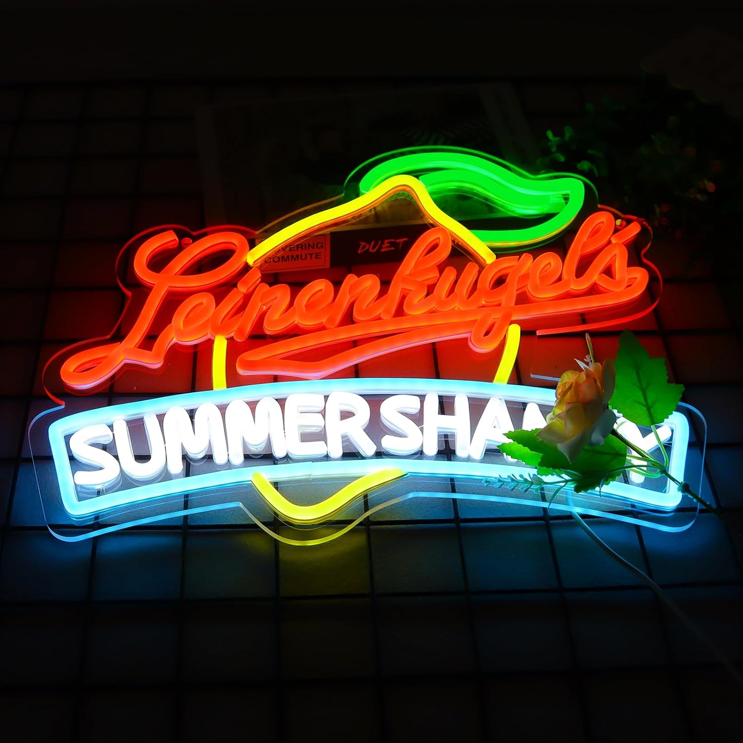 JFLLamp Beer Neon Signs for Wall Decor Neon Lights for Bedroom Led Business Signs Suitable for Man Cave Bar Pub Restaurant Christmas Gift Art