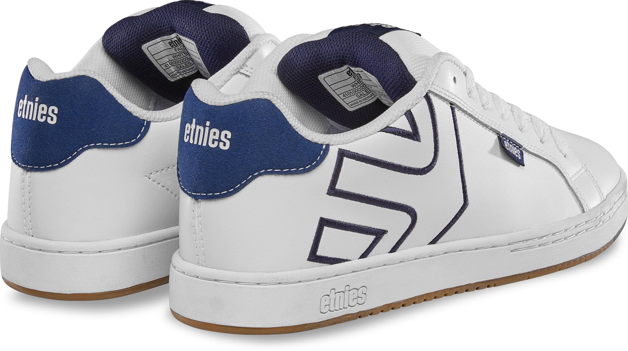 Etnies Fader – Estilo Heritage clásico de Skate con Look abultado a la Moda, Cupsole Reforzada, Ajuste Acolchado, Zapatillas para el día a día