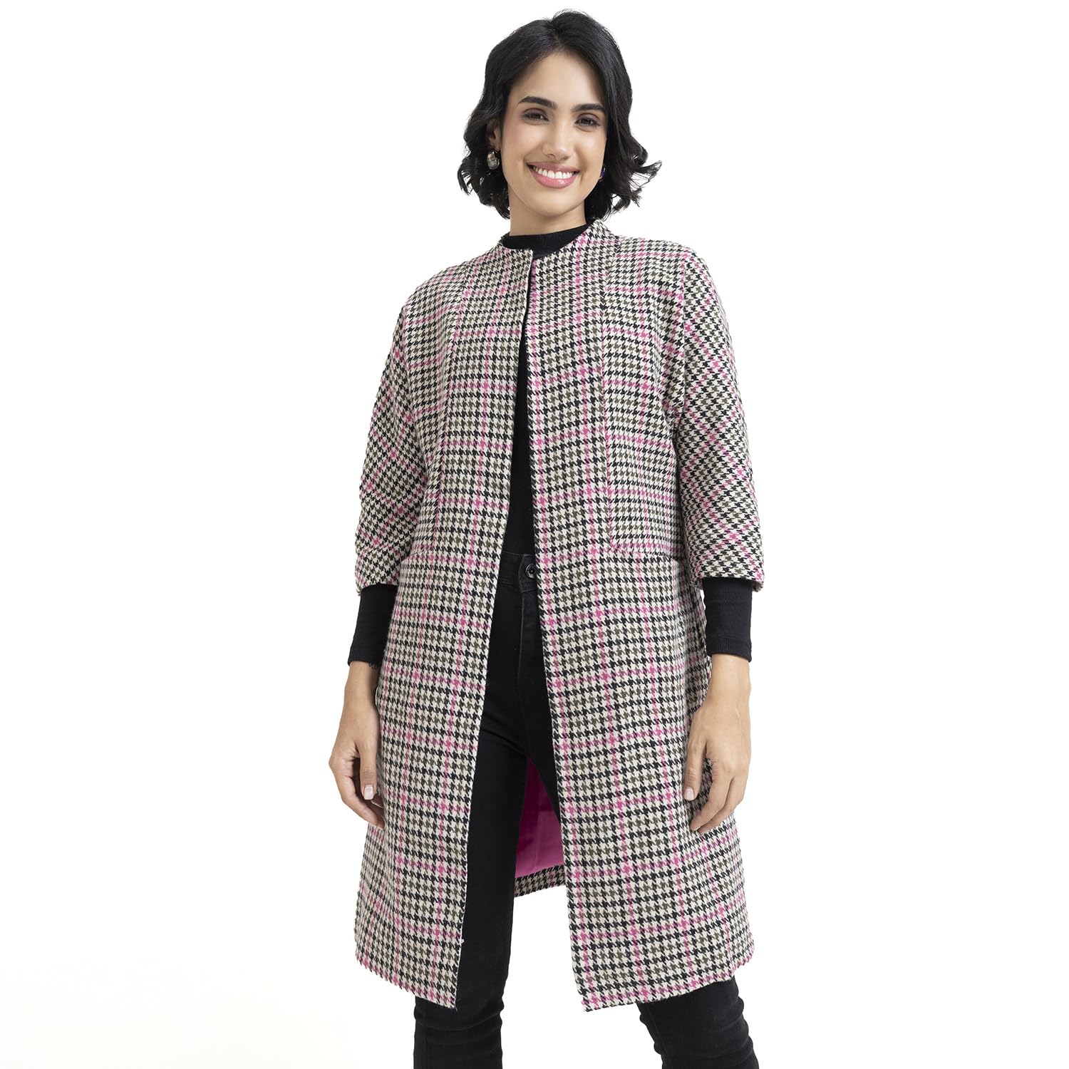 owncraft women's Printed Wool coat-picture-32