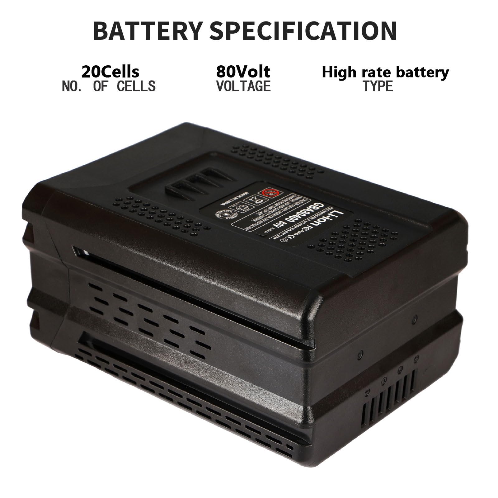 Replacing Kobalt 80v 5ah battery with Masterforce 80v 5ah battery, compatibility and modification