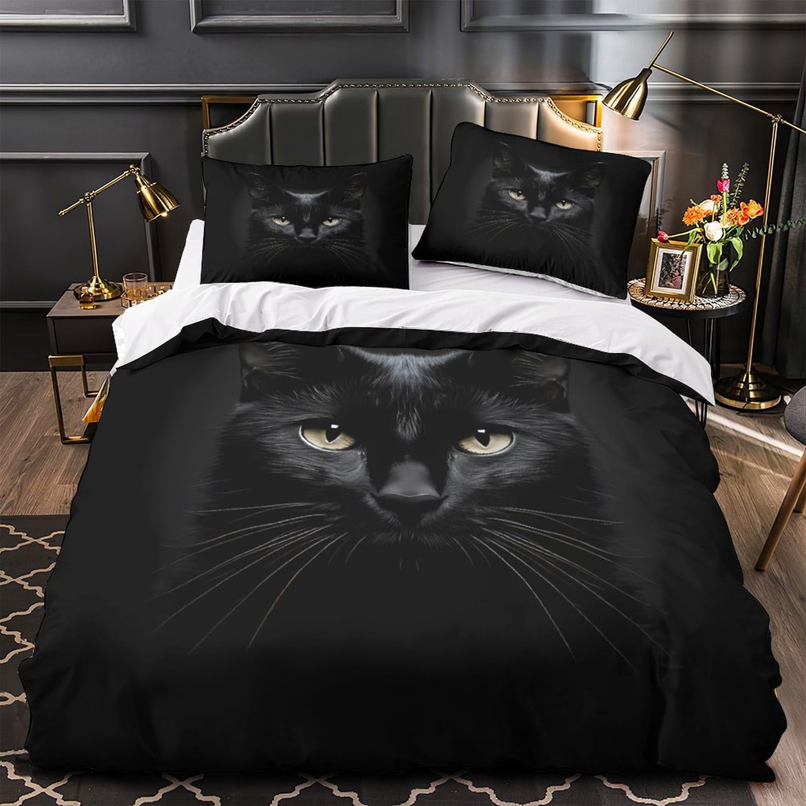 Housse de couette ours 3D pour la chambre d'un ado passionné de nature sauvage