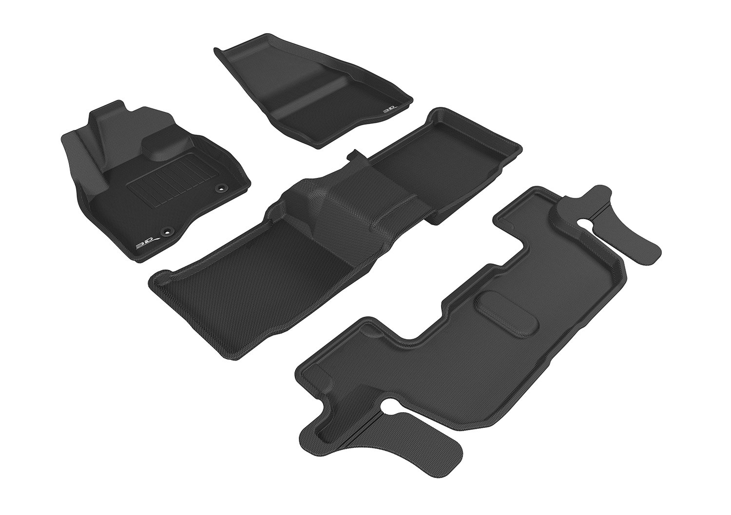 3D MAXpider Explorer 2015-2016 guma Kagu 3 rzędy L1FR09101509, czarny