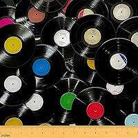 Vista 20 de jejeloiu The Yard - Tapicería de vinilo retro de los años 83 para sillas, tocadiscos de 3 yardas para proyectos de bricolaje en el hogar, decoración